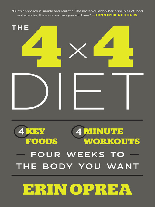 Title details for The 4 x 4 Diet by Erin Oprea - Wait list